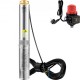 Buy Deep Well Pump 550W Motor Submersible Well Pump 230V 50Hz Submersible Well Water Pump Max Flow 50L/min with Automatic Switch for Farmland Mines