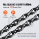 Buy 0.5T Manual Chain Hoist Chain Hoist with 360° Block Hook Lifting Height 2.8m Alloy Steel G80 Chain Guide with Double Ratchet Brake for Cargo Garages