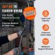 Buy 1T Manual Chain Hoist Chain Hoist with 360° Block Hook Lifting Height 2.8m Alloy Steel G80 Chain Guide with Double Ratchet Brake for Cargo Garages