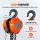 Buy 1T Manual Chain Hoist Chain Hoist with 360° Block Hook Lifting Height 2.8m Alloy Steel G80 Chain Guide with Double Ratchet Brake for Cargo Garages