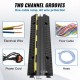 Buy Cable Protection Ramp Cable Channel 3 Pieces 2 Ways Floor Cable Channel 3 x 3 cm Rubber and PVC Cable Protector