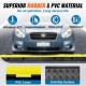 Buy Cable Protection Ramp Cable Channel 3 Pieces 2 Ways Floor Cable Channel 3 x 3 cm Rubber and PVC Cable Protector