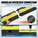 Buy Cable Protection Ramp Cable Channel 3 Pieces 2 Ways Floor Cable Channel 3 x 3 cm Rubber and PVC Cable Protector