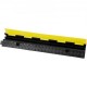 Buy Cable Protection Ramp Cable Channel 3 Pieces 2 Ways Floor Cable Channel 3 x 3 cm Rubber and PVC Cable Protector