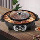 Buy in 1 Electric Hot Pot Grill 3L Double Pot Electric BBQ Grill 1200W (Hot Pot) +1000W (Grill) Electric Grill for Cooking Steaks, Vegetables 0-240℃