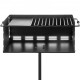 VEVOR Soporte para parrilla para barbacoa de acero al carbono, 61 X 40,6cm, con placa negra