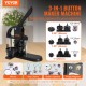 Buy Button Maker Machine, Pin Badge Maker 1"/1.25"/2.28" 3 in 1, 300 Pieces Buttons