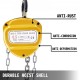 Buy 1100Ib/0.5t Manual Chain Hoist, 20ft/6m Manual Chain Block, Yellow Manual Chain Hoist