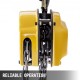 Buy 1100Ib/0.5t Manual Chain Hoist, 20ft/6m Manual Chain Block, Yellow Manual Chain Hoist