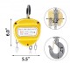 Buy 1100Ib/0.5t Manual Chain Hoist, 20ft/6m Manual Chain Block, Yellow Manual Chain Hoist