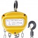 Buy Chain Hoist 2200 lbs / 1 T Manual Chain Winch Hoist Max Lift 3 m Durable Lifting Housing, Chain Lifting Tool for Lifting Loads, Yellow