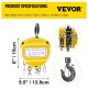 Buy 2ton 3m Manual Chain Hoist, Yellow Lever Chain Hoist, Lifting Equipment Tool