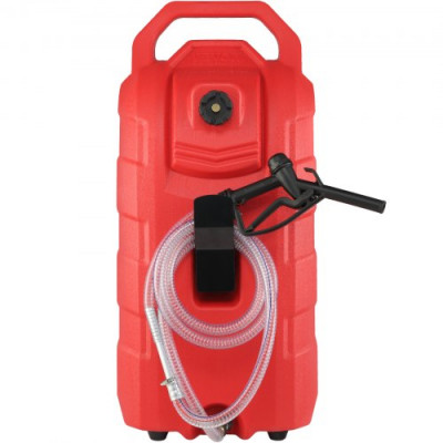 VEVOR 2 uds gasolina puede ruedas tanque de combustible 60L 7.8L/min boquilla Manual