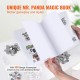 Buy 32mm Button Maker Machine Badge Press with 500 Consumables Kits Magic Book and Circle Cutter Heavy Duty Plastic Badge Maker for Badge Making