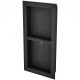 Buy Recessed Bathroom Niche 16x32x4 Inch Double Wall Shower Niche XPS Plastic Shelf Square Corners Modern Sealed Protection for Bathroom, Shower, Soap Storage, Black