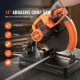 Buy 14" Abrasive Chop Saw for Cutting Metal 0-45° Angle