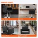 Comprar VEVOR Sillón de Peluquería Hidráulico Sillón de Peluquería Giratorio 360° Carga 150 kg Altura Regulable 930-1080 mm Asiento de Peluquería con Reposapiés para Salón Profesional, Champú, Belleza, Negro