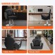 Comprar VEVOR Sillón de Peluquería Inclinable 90°-130° Sillón de Peluquería Hidráulico Giratorio 360° 150 kg Altura Regulable 1090-1250 mm Asiento de Peluquería para Salón Profesional, Champú, Belleza, Negro