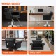 Comprar VEVOR Sillón de Peluquería Hidráulico Sillón de Peluquería Giratorio 360° Carga 150 kg Altura Regulable 905-1060 mm Asiento de Peluquería con Reposapiés para Salón Profesional, Champú, Belleza, Negro