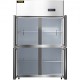 Buy Freestanding Refrigerator 780 L Large Capacity Refrigerator with Doors 272 W Freestanding Refrigerator and Freezer 121x70x195 cm Stainless Steel Material, Separate Temperature Control 4 Doors