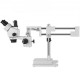 Buy Trilocular Microscope, 3.5X-90X Stereo Microscope 55-75mm Professional Stereo Microscope Adjustable Arm Microscope with 26:1 Focusing Range for Insect Observation, etc.