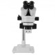 Buy Trilocular Microscope, 3.5X-90X Stereo Microscope 55-75mm Professional Stereo Microscope Adjustable Arm Microscope with 26:1 Focusing Range for Insect Observation, etc.