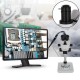 Buy Trilocular Stereo Microscope, 3.5X-90X Stereo Microscope, 55-75mm Professional Stereo Microscope, Trilocular Microscope with Adjustable Pillar Stand for Insect Observation, etc.