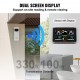 Buy in 1 Wireless Weather Station for Outdoor and Indoor Large 7.5" Color Display Digital Weather Station with Atomic Clock Sensor Adjustable Backlight Calendar