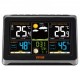 Buy in 1 Wireless Weather Station for Outdoor and Indoor Large 7.5" Color Display Digital Weather Station with Atomic Clock Sensor Adjustable Backlight Calendar