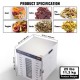 Buy Food Dehydrator Machine 10 Stainless Steel Trays 1000W Electric Fruit and Vegetable Dehydrator Adjustable Temperature 30-90 °C Timer 0.5-48h for Herbs, Meat