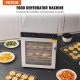 Buy Food Dehydrator Machine 10 Stainless Steel Trays 800W Electric Fruit and Vegetable Dehydrator Adjustable Temperature 30-90 °C Timer 0.5-48h for Herbs, Meat