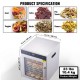 Comprar Máquina Deshidratadora de Alimentos 10 Bandejas de Acero Inoxidable 800 W Deshidratador Eléctrico de Frutas y Verduras Temperatura Ajustable 30-90 °C Temporizador 0,5-48 h para Hierbas, Carne