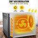 Buy Electric Food Dehydrator Machine 6 Trays 600W Fruit Vegetable Dryer 35-75°C Timer 48H Fruit Dehydrator