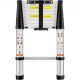 Buy Aluminum Telescopic Ladder Height 320cm Portable Folding Extension Ladder 170kg Capacity with Non-Slip Feet 1 Button