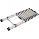 Koop Aluminium telescopische ladder, 320 cm hoogte, draagbare opvouwbare verlengladder, capaciteit 170 kg, met antislippads, 1 knop