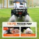 Comprar Pulverizador para ATV UTV 60 L 12 V Bomba Pulverizador de Malezas para Jardín con Tanque de Agua, Rampa de Boquilla, Manguera de 6,1 m, Flujo de Bomba 7 L/min Presión Ajustable 0-72 PSI, Blanco