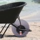 Buy Inflatable Wheel Pneumatic 13" TPU Balloon Wheel Tires 2-3 PSI 4.4kg Pneumatic Wheel Tires Plastic Rim Cart Tires Wheelbarrow Tire Bags