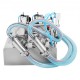 Buy Pneumatic Liquid Filling Machine with 2 Nozzles Electric Liquid Filling Machine Liquid Filling Machine for Perfume Drink Water Milk Olive Oil