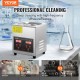 Buy 2L Ultrasonic Cleaner, Digital Stainless Steel Ultrasonic Tray with Heating Adjustable Time and Temperature Ultrasonic Cleaning Device for Jewelry Glasses Watches