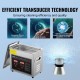 Buy 3L Ultrasonic Cleaner, Digital Stainless Steel Ultrasonic Tray with Heating Adjustable Time and Temperature Ultrasonic Cleaning Device for Jewelry Glasses Watches