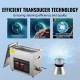 Buy 6L Ultrasonic Cleaner, Digital Stainless Steel Ultrasonic Tray with Heating Adjustable Time and Temperature Ultrasonic Cleaning Device for Jewelry Glasses Watches