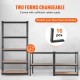 Buy 5 Tier Adjustable Storage Shelving Unit Heavy Duty Metal Shelving Unit Load 2000lbs 90x45x182.88cm Storage Rack for Kitchen Workshop Basement Bathroom Laundry Room