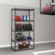 Buy 5 Tier Adjustable Storage Shelving Unit Heavy Duty Metal Shelving Unit Load 2000lbs 90x45x182.88cm Storage Rack for Kitchen Workshop Basement Bathroom Laundry Room