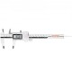 Buy Digital Caliper 6"/150mm ABS Stainless Steel Electronic Caliper Inch/mm Conversion Zero Adjustment Function LCD Display 4 Measuring Modes IP54 Waterproof for Accurate Measurement