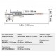 Buy Digital Caliper 6"/150mm Electronic Caliper Inch/mm Conversion Large LCD Display 4 Measuring Modes Stainless Steel and ABS IP54 Waterproof for Precision Measurement