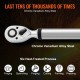 Buy Digital Torque Wrench 1/2" Torque Wrench 34-340 Nm Accuracy ±2% Adjustable Ratchet Wrench 72 Teeth LED Buzzer Vibration Backup with Extension Adapters Maintenance Kit