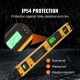 Buy Magnetic Spirit Level Torpedo Level 600mm Backlit LED Display Leveling Tool 0-360° Aluminum Alloy Gravity Sensor for Measurement Construction Industry Home