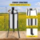 Buy Manual Honey Extractor 3 Frame Honey Extractor Stainless Steel Honey Extractor 61cm