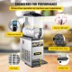 Buy Commercial Slush Machine 15L 500W Commercial Ice Slush Machine 16°F to 32°F Slush Machine Ice Cream Separate Tank Control Light Display Low Noise