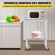 Buy Work Table Stainless Steel Food Preparation Table 30 x 60 x 80 cm Professional Kitchen Table Load 750 kg Stainless Steel Work Table